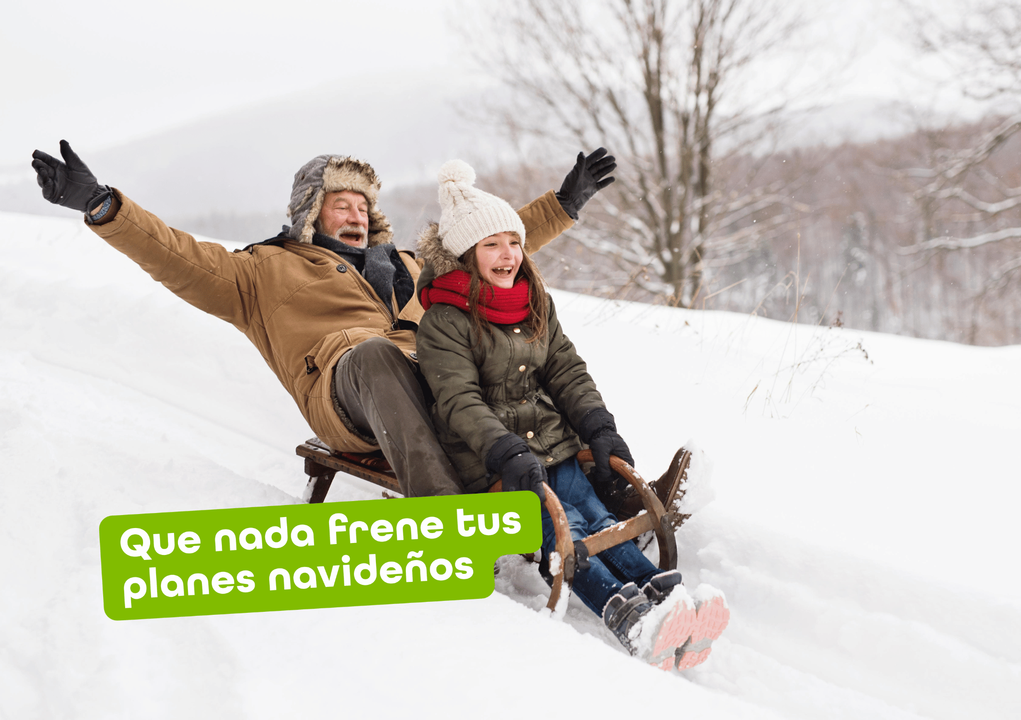 Que nada frene tus planes navideños