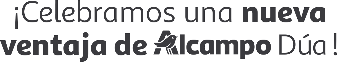 ¡Celebramos una nueva ventaja de Alcampo Dúa!