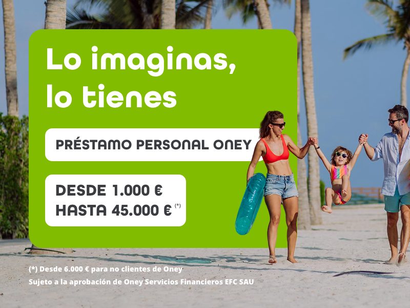 Lo imaginas, lo tienes - Préstamo personal hasta 45.000 €